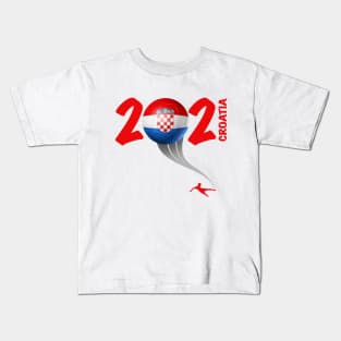 Croatia Euro Soccer 2021 Kids T-Shirt